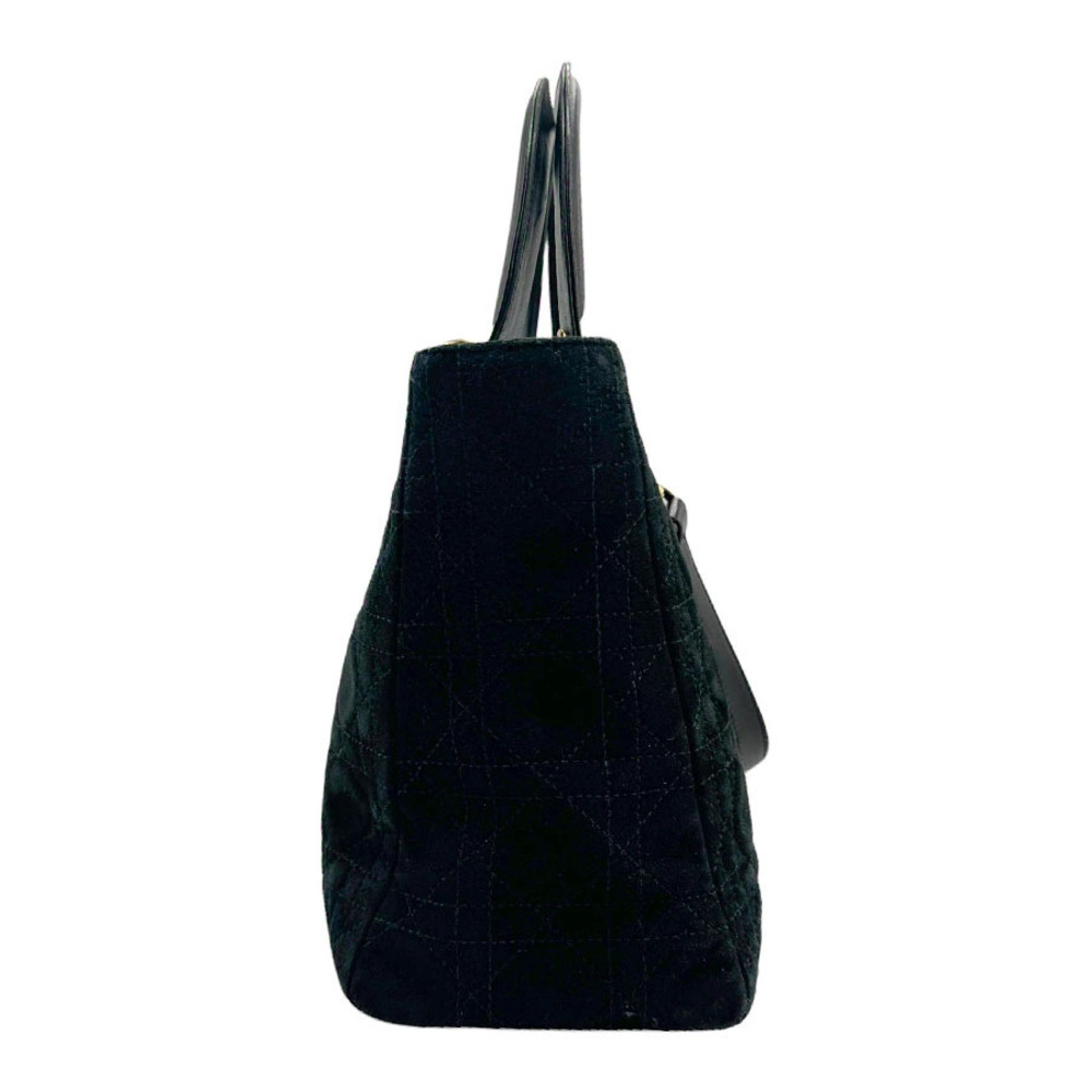 Dior handbag Christian black Lady  suede